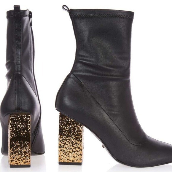 Topshop Womens Haven Electroplated Heel 