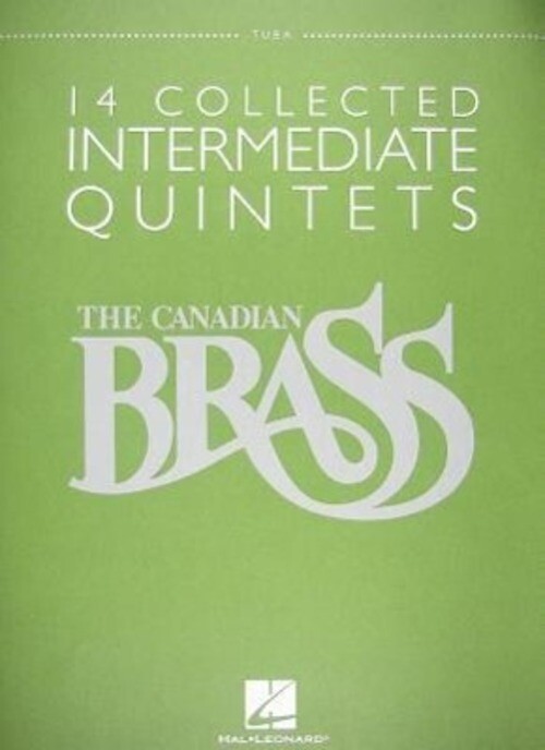 Thumbnail - 14 Collected Intermediate Quintets | Tuba (b.c.) | Hal Leonard Corp |
