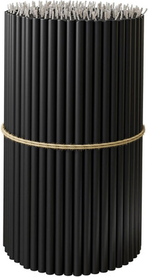 Pure Beeswax Candles Bulk for Home - 50Pcs Tall Thin Taper Candles, Honey Scent,