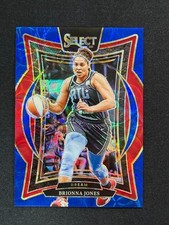 Brionna Jones 2025 Panini Select WNBA #18 Concourse Blue Scope Prizm /199