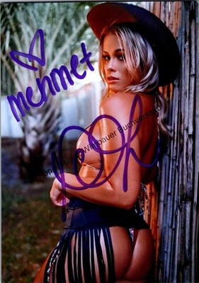 Original Autogramm Paige VanZant /// Autograph signiert signed signee VanZant, P