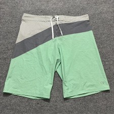 OP Ocean Pacific Board Shorts Mens 38 Multicolor OPFlex 4 Way Stretch Swim