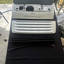 2007 Porsche Trunk Lid 911 White