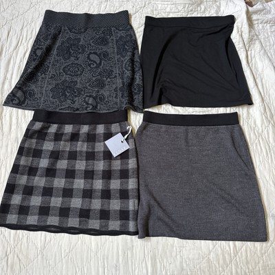 Set Of 4 Kenar, Akini & Max Studio Women s Black Skirts Size L