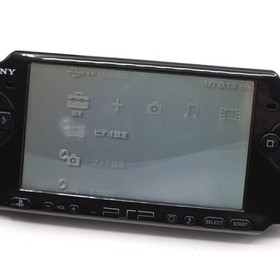 Sony PlayStation Portable PSP PSP-3000 PB Piano Black Boxed Tested 2008