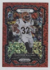 2023 Panini Prizm No Huddle Red Prizm 64/70 Trayveon Williams #59 0v2a