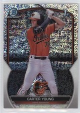 2023 Bowman Chrome Prospects Speckle Refractor /299 Carter Young #BCP-183 0o3x
