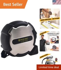 10FT Tape Measure, Small Retractable Measuring Tape- Stainless Steel Case