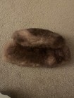Vintage Franklin Simon Fur Hat Brown Made In Italy — photo 2