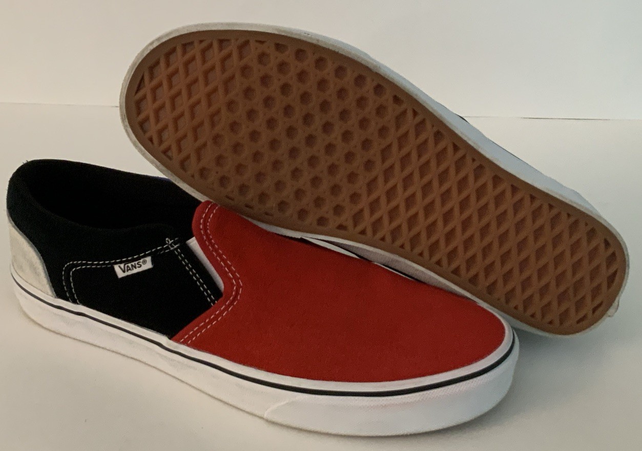 SAOLA Scarpe sneakers casual multicolore Vans Asher 500714 misura 9 5 usate in ottime condizioni