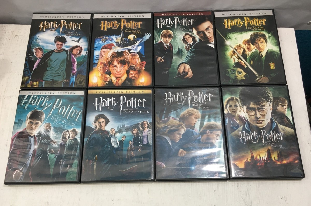 Harry Potter Complete 8 Film Movie Collection DVD Set | eBay