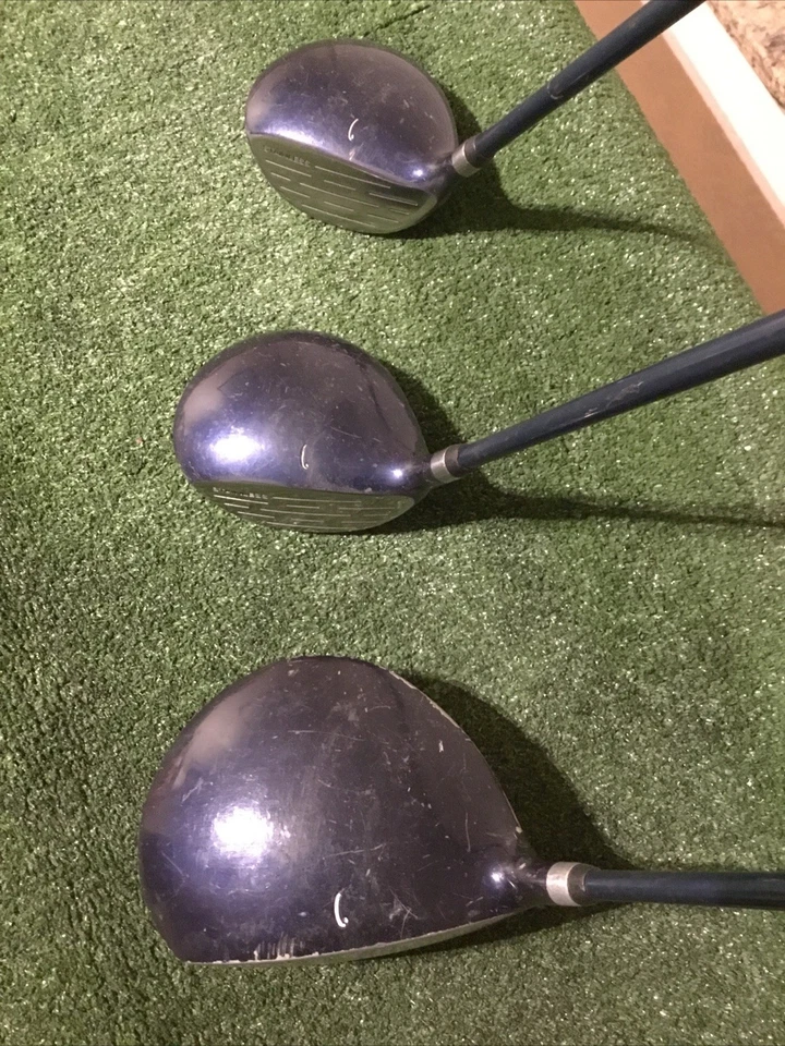 Linksman Golf W.P.S Woods Set (Driver, 3W, 5W) Men’s 65g Graphite Shafts (READ) - Image 4 of 4