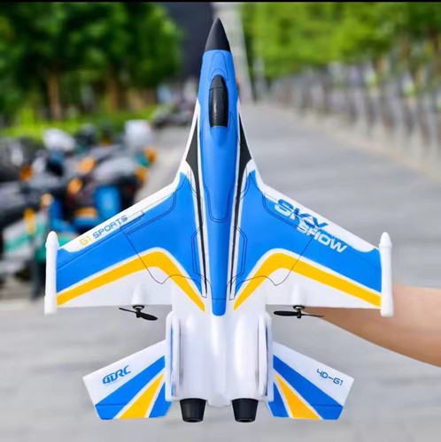G1 RC Glider Drone - 3 Channel Foam Electric Hand-Throw Airplane for Beginners - Picture 1 of 7