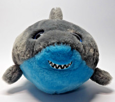 Juguete de peluche The Petting Zoo bola de tiburón azul/gris calabaza animal marino océano