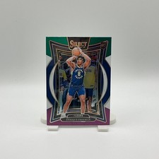 2024-25 Panini Select - Enrique Freeman #80 Green White Purple Prizm (