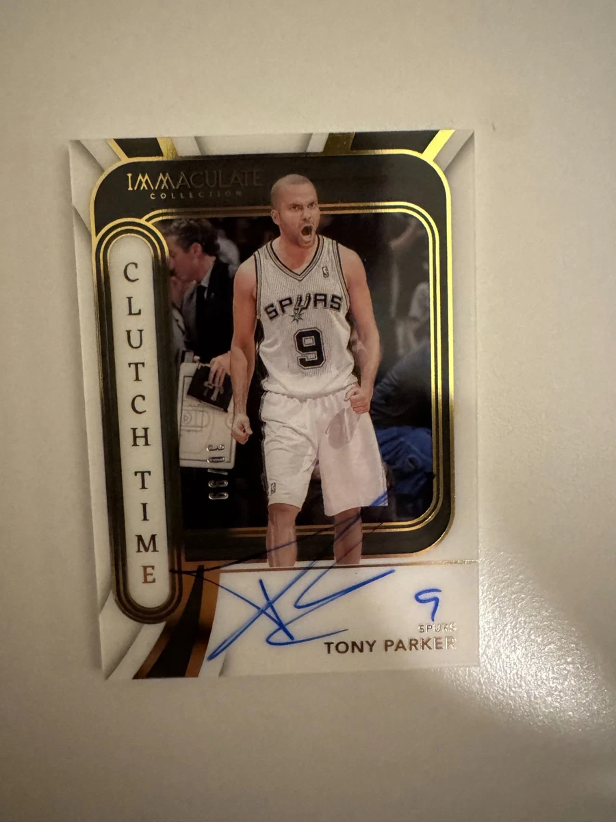Tony Parker Basketball Autographed Sports Trading Cards
