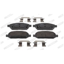 Satz Bremsbeläge Bremsklötze vorne für Opel Karl C16 | 24622599