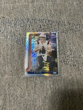 2025 Topps Chrome Football - Drake Maye -  Refractor Silver Pulsar #207 Patriots