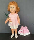 Vintage Chatty Cathy Doll Prototype Strawberry Blonde  Mattel 1960 Cloth Speaker