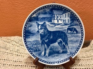 Australian Cattle Dog Decorative Plate Hundeplatte Denmark Lekven Design
