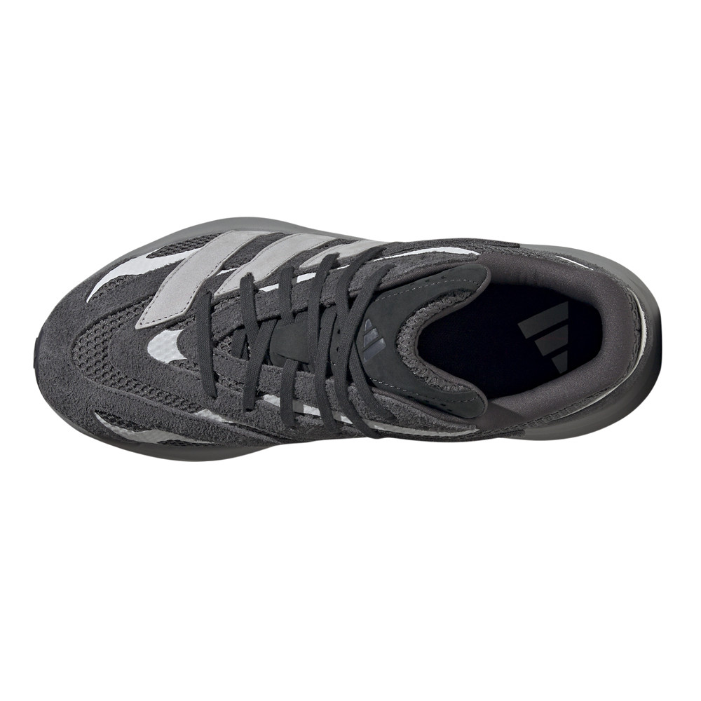 adidas Lightblaze Lace Up  Mens Grey Sneakers Casual Shoes JQ9972-A thumbnail 4