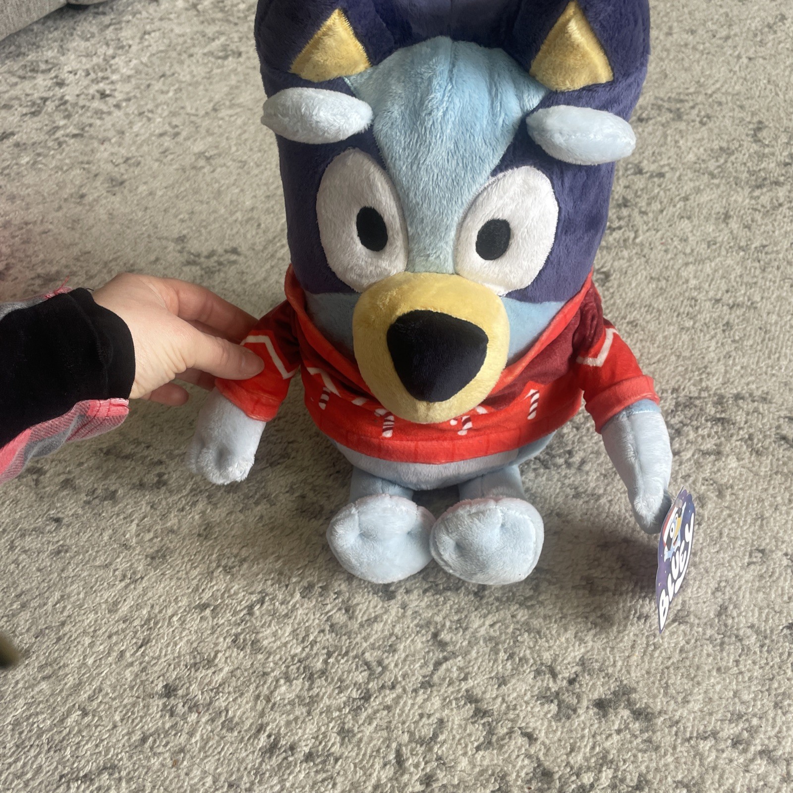 Bluey Christmas Holiday Sweater Plush 12
