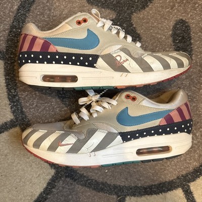 Size 11 - Parra x Nike Air Max 1 White