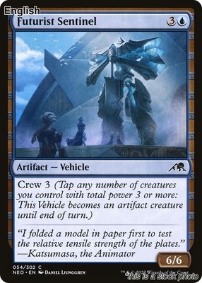 Futurist Sentinel [NEO - 54] Kamigawa: Neon Dynasty