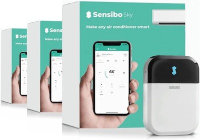 Sky 3 Pack, Smart Home Air Conditioner System - Quick & Easy Installation. Ma...
