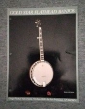 Gold Star FLATHEAD BANJO BROSHURE