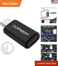 Sleek CarPlay Bluetooth Adapter with USB-C Charging for 2025 Harley Street Glide