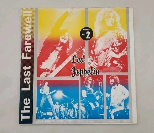 LED ZEPPELIN - THE LAST FAREWELL - 2LP VINYL RECORD - SEE MY OTHER ZEPPELIN LP'S