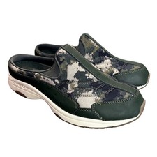 Easy Spirit Size 7 Shoes Mules Traveltime 539 Green Slip On Comfort Arch Support