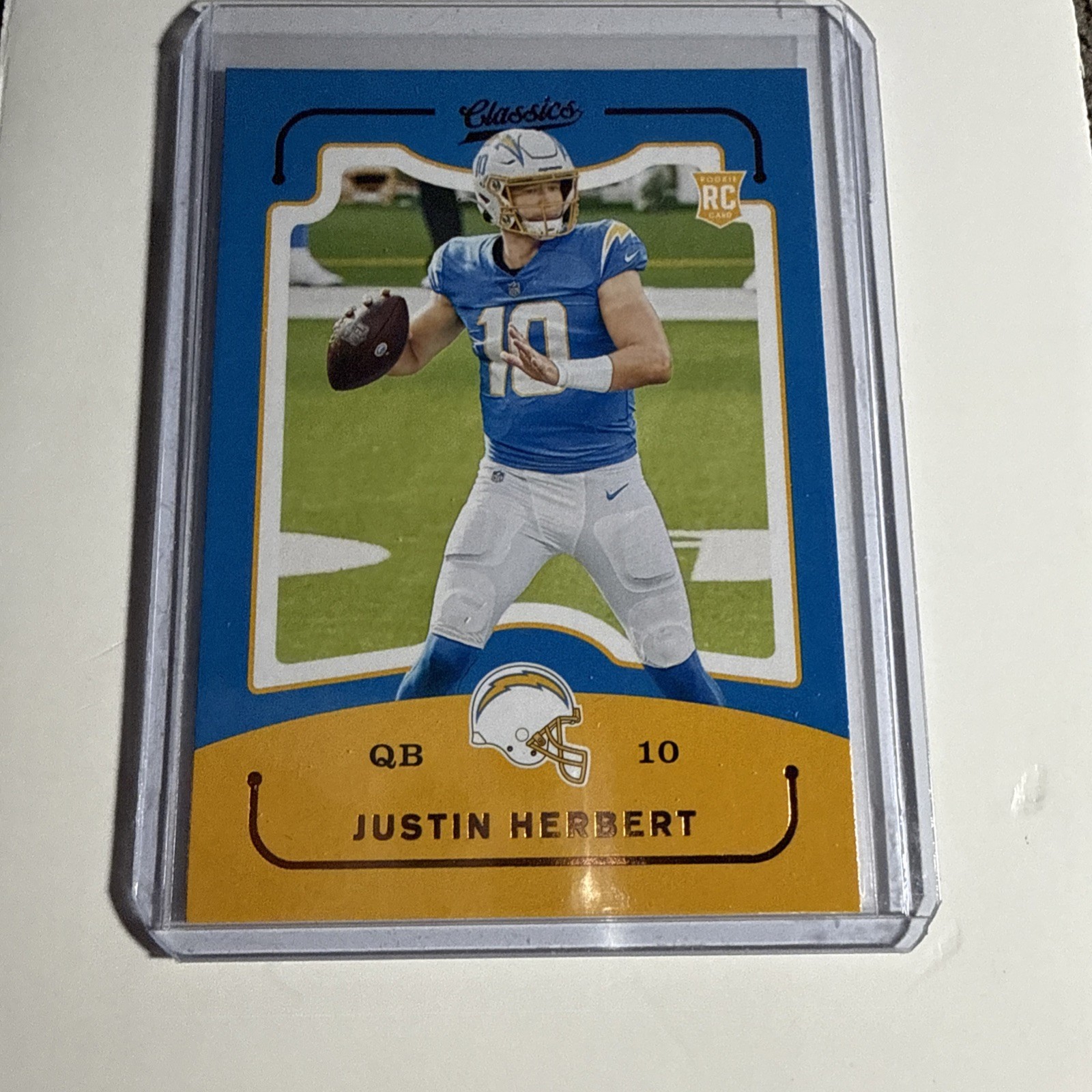 2020 Panini Chronicles #CL-3 Justin Herbert Classics
