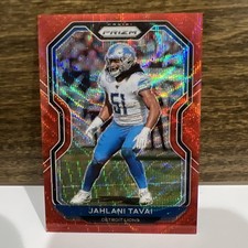 2020 Panini Prizm Red Wave Jahlani Tavai /149 #203