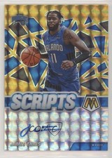 2020-21 Panini Mosaic Scripts Gold Prizm James Ennis III #SC-JEN Auto 0c2