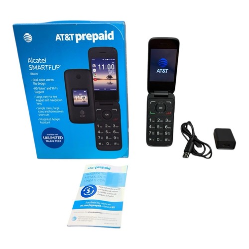Alcatel SMARTFLIP | 4052R | 4G LTE | 4GB | Flip Phone With Google Assistant AT&T - Picture 8 of 13