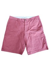 Old Navy Shorts Mens 38 Ultimate Slim Built-In Flex Dark Salmon Red