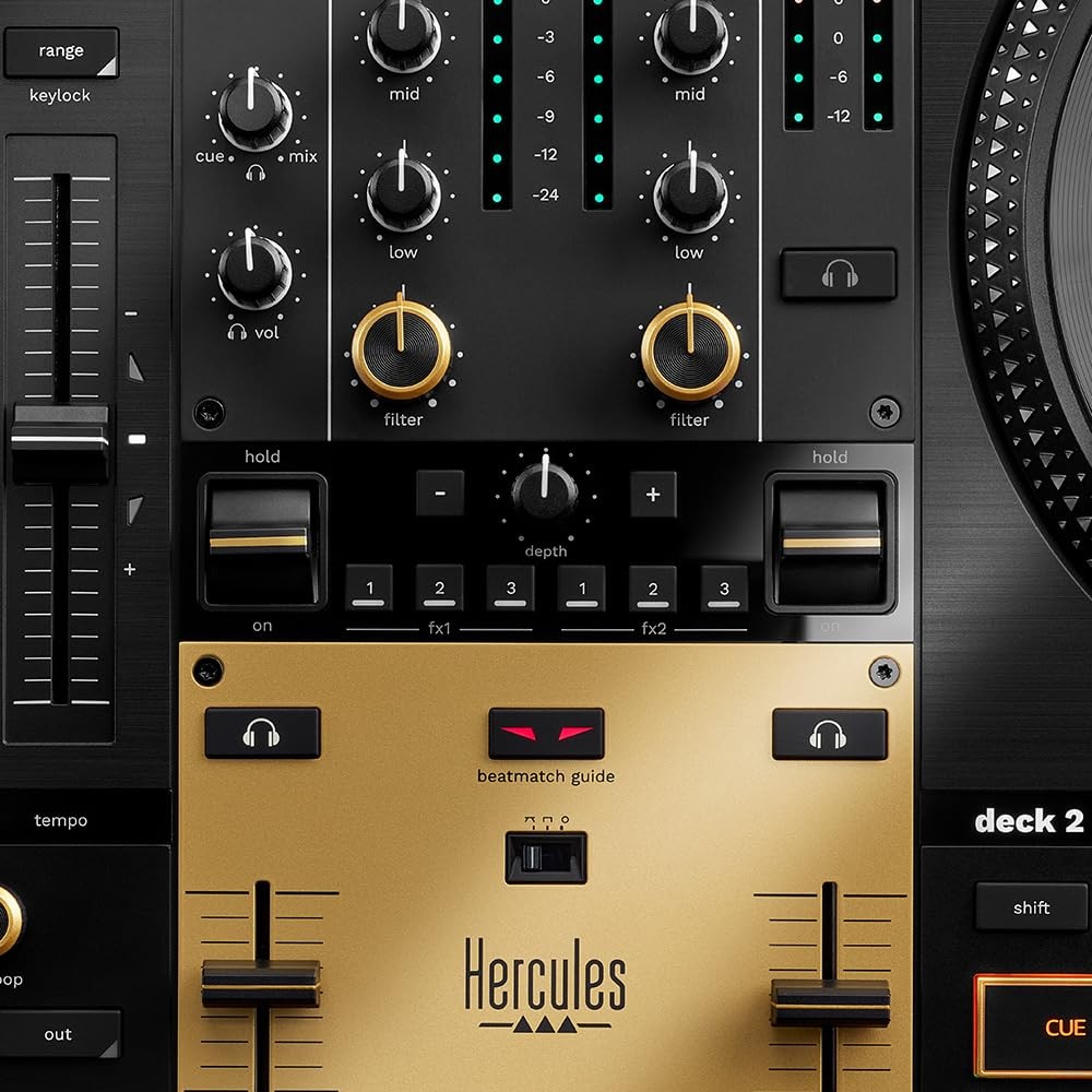 Premium Fader Module DJControl Inpulse T7 avec glisse fluide pour scratch
