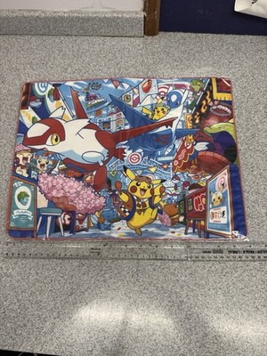 Tischset Pokemon Center Fukuoka Japan Limited Edition Hakata Ramen doppelseitig