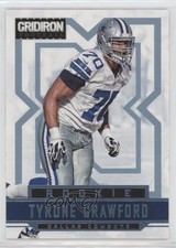 2012 Panini Gridiron Rookie Platinum X's 16/25 Tyrone Crawford #294 0p5