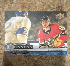 Upper Deck 2025-26 Series 1 UD Canvas Connor Bedard Blackhawks #C-58