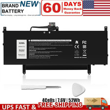 TVKGH Battery for Dell Latitude 9510 9520 Latitude 9520 2-in-1 N7HT0 V5K68 0HYMN