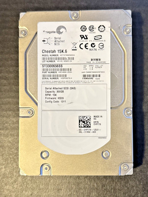 Seagate Cheetah 15K.6 ST3300656SS 300GB 3.5'' SAS 15K Server HDD