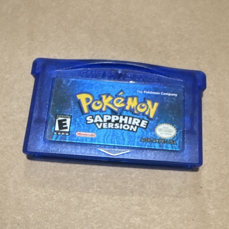 Pokémon Sapphire Version Nintendo Game Boy Advance GBA no case, GAME ONLY.