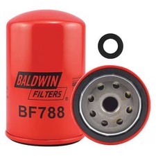 Baldwin Filters Bf788 Fuel Filter, Spin-On, 3 1/32 In Outside Dia, M16-1.50