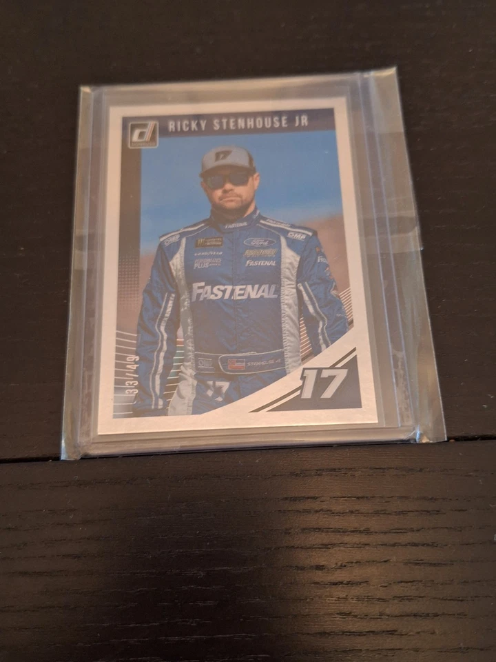 2019 Donruss Racing NASCAR PRESS PROOF 2 Card Lot - Image 3 of 3