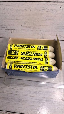 12-Pack White Paint Markers Permanent, Waterproof & UV Resistant for Metal, Wood