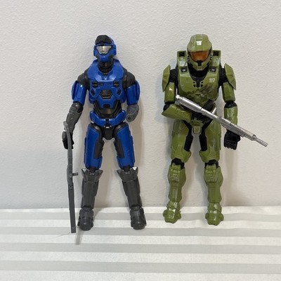 Halo 12'' 1/6 Action Figure Lot  Of  2 Collectible Toys Master Chief Microsoft