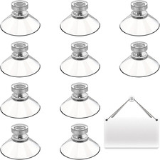 Suction Cup Hooks, 10Pcs Suction Hooks, Suctionhook, Suctioncup Clear Holder Pad